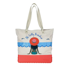 Canvas Bag - No Salty Beaches