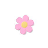 Bogg Bit - Pink Daisy